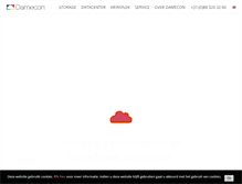 Tablet Screenshot of damecon.com